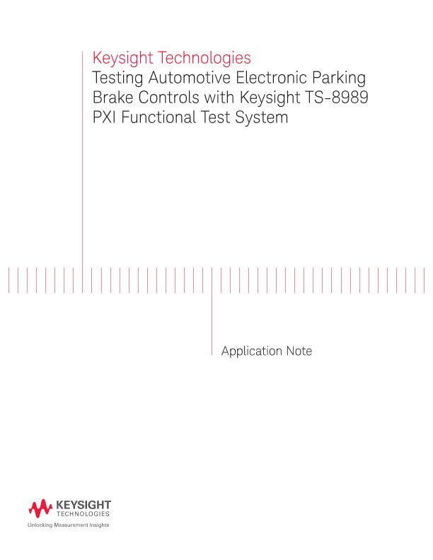 Testing Automotive Electronic Parking Brake (EPB) Controls PDF Asset